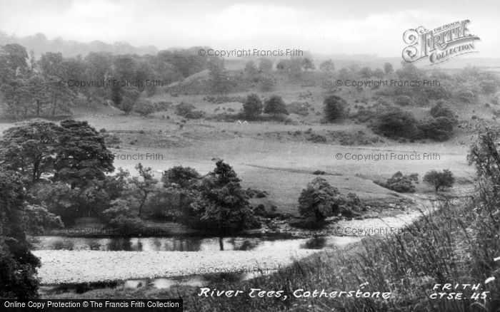 Photo of Cotherstone, The River Tees c.1955