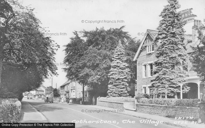 Photo of Cotherstone, The Village c.1935