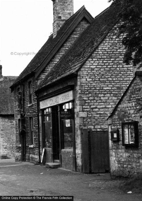 Photo of Cottesmore, Village Store c.1955