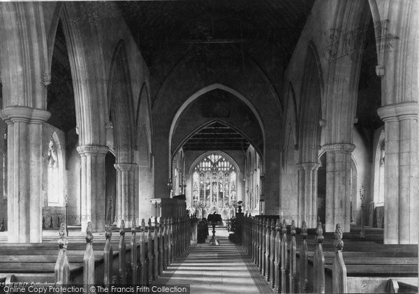 Photo of Cottingham, Church Interior c.1885