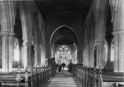 Church Interior c.1885, Cottingham