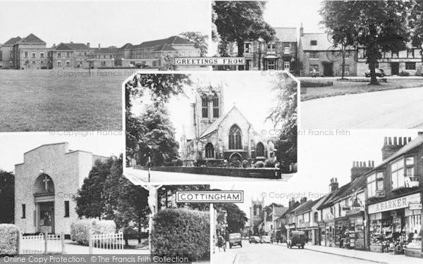 Photo of Cottingham, Composite c.1960