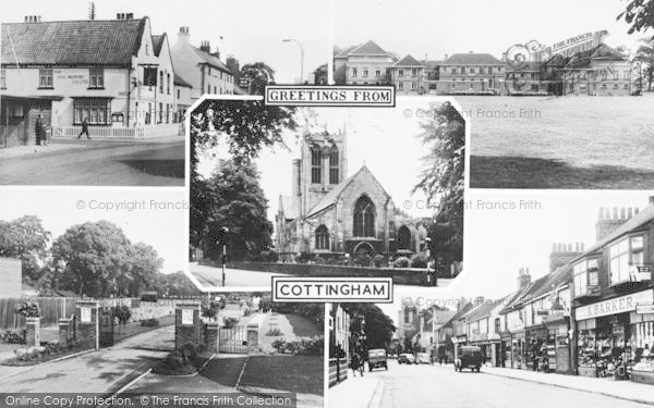 Photo of Cottingham, Composite c.1960