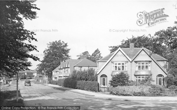 Photo of Cottingham, Dene Road c.1955