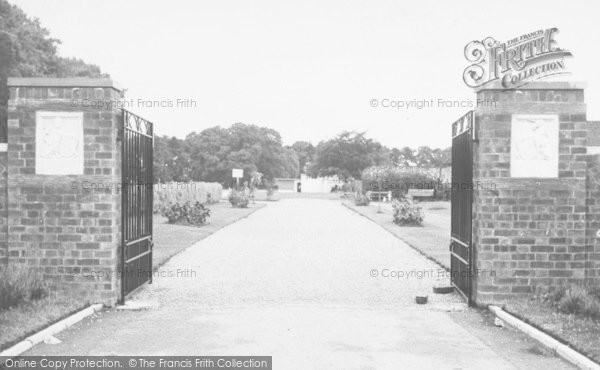 Photo of Cottingham, Entrance To King George V Playing Fields c.1955