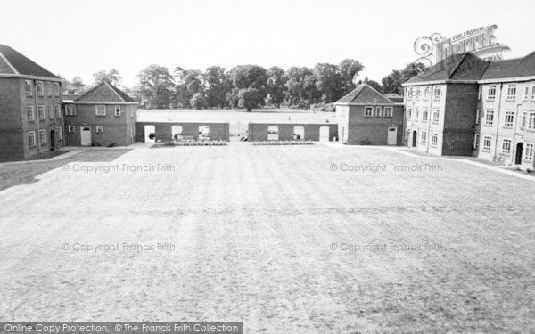 Photo of Cottingham, Ferens Hall Quadrangle, From Library Balcony c.1965