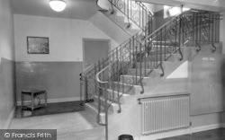 Ferens Hall, The Main Stairway c.1965, Cottingham