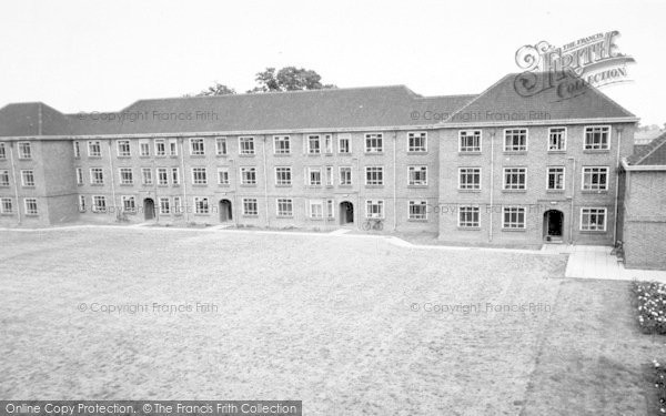 Photo of Cottingham, Ferens Hall, The Quadrangle From South West c.1965