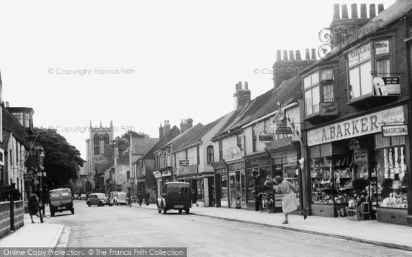 Photo of Cottingham, Hallgate c.1955