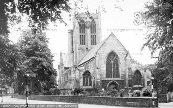 Photo of Cottingham, St Mary's Church c.1955
