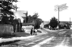 Brighton Road And Asylum Entrance 1906, Coulsdon