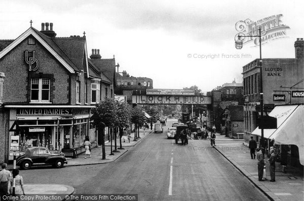 Photo of Coulsdon, Brighton Road c1955