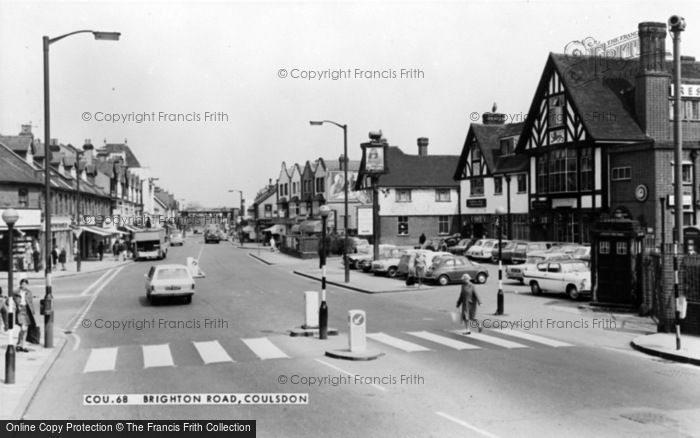 Photo of Coulsdon, Brighton Road c.1965