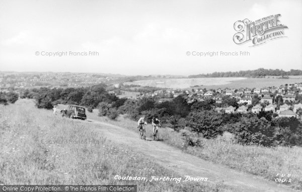 Photo of Coulsdon, Farthing Downs c.1950