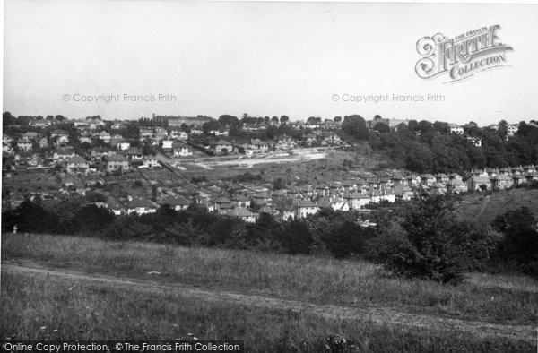 Photo of Coulsdon, Farthing Downs c.1955