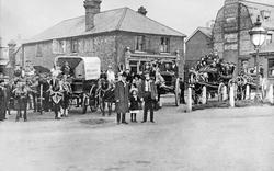 May Day, Red Lion Hotel c.1905, Coulsdon