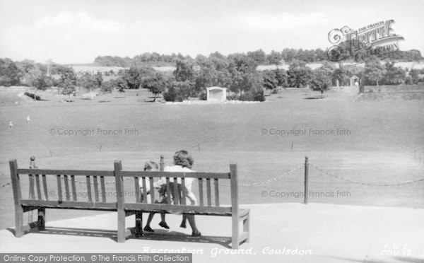 Photo of Coulsdon, Recreation Ground c.1955