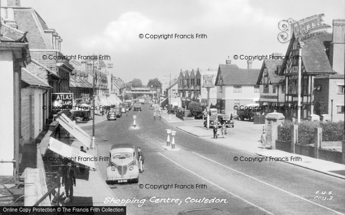 Photo of Coulsdon, Shopping Centre c.1950