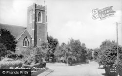 St Andrew's Church c.1950, Coulsdon