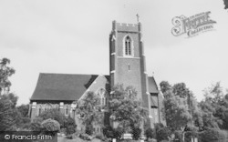 St Andrew's Church c.1955, Coulsdon