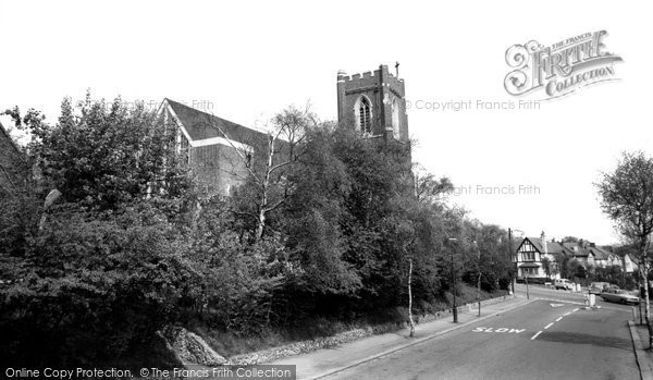 Photo of Coulsdon, St Andrew's Church c.1965