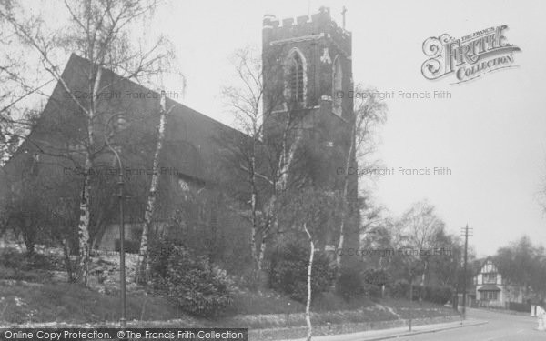 Photo of Coulsdon, The Church Of St Andrew c.1955