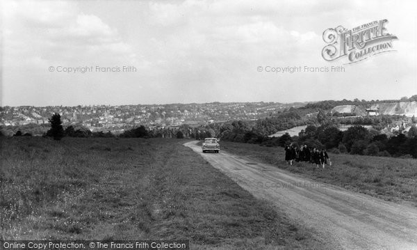 Photo of Coulsdon, View From Farthing Down c.1960