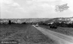 View From Farthing Down c.1960, Coulsdon