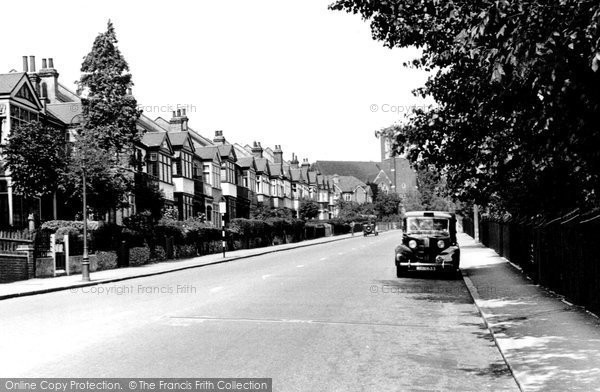 Photo of Coulsdon, Woodcote Grove Road c.1955