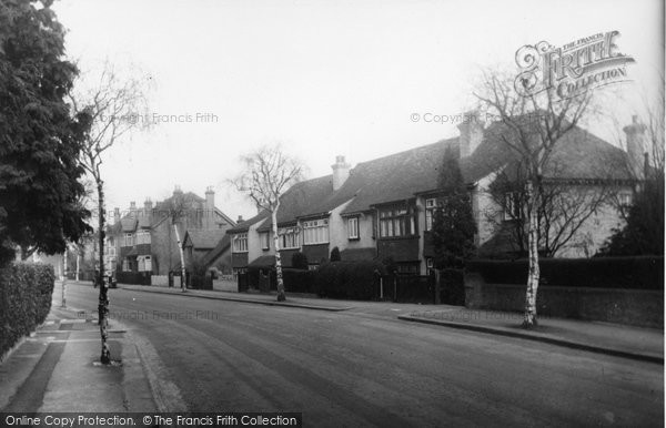 Photo of Coulsdon, Woodmansterne Road c.1955