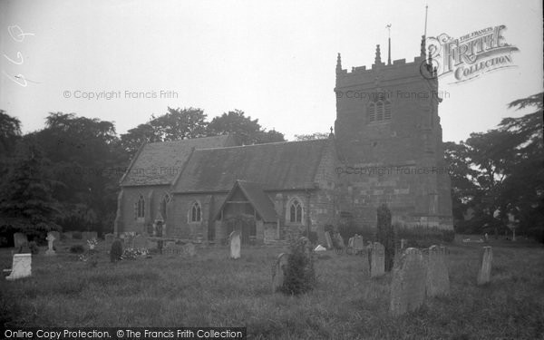 Photo of Cound, St Peter's Church 1936