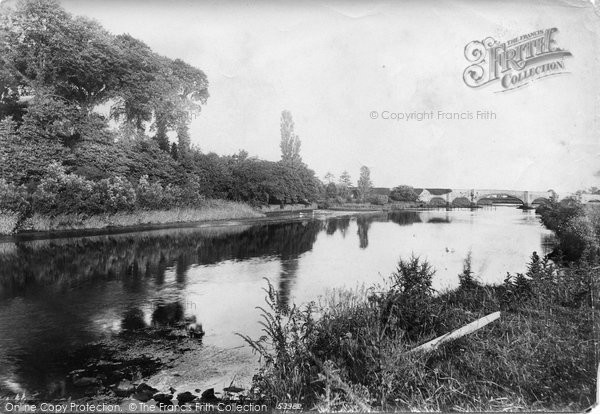 Photo of Countess Wear, River And Bridge 1906