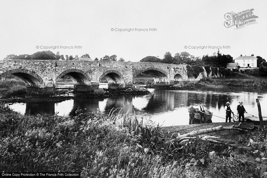 Countess Wear, the Bridge over the Exe 1906
