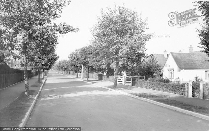 Photo of Countesthorpe, Linden Avenue c.1960
