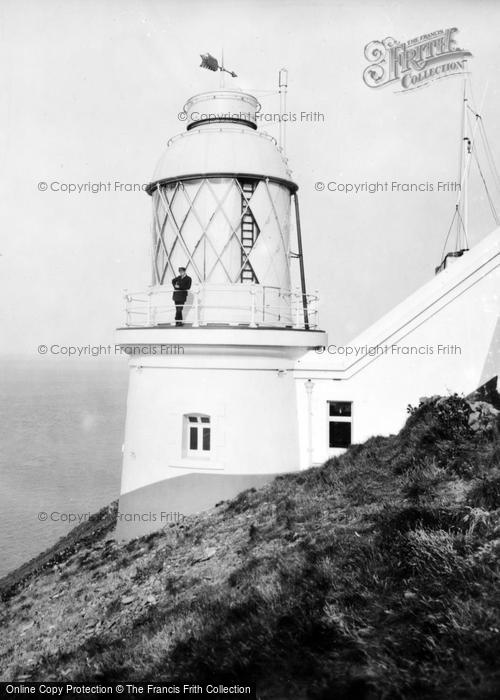 Photo of Countisbury, Lighthouse Keeper 1911
