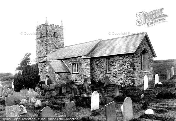 Photo of Countisbury, St John's Church 1907