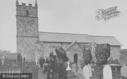 St John's Church c.1900, Countisbury