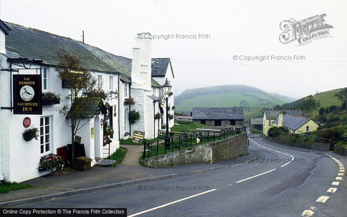 Photo of Countisbury, The Exmoor Sandpiper Inn c.1990