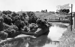 The Basin From The Bridge c.1965, Courtown Harbour