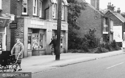 Shops In Cove Road c.1960, Cove