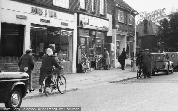 Photo of Cove, Shops In Cove Road c.1960