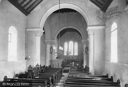 St John's Church Interior 1913, Cove
