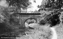 The Canal Bridge, Pyestock c.1955, Cove