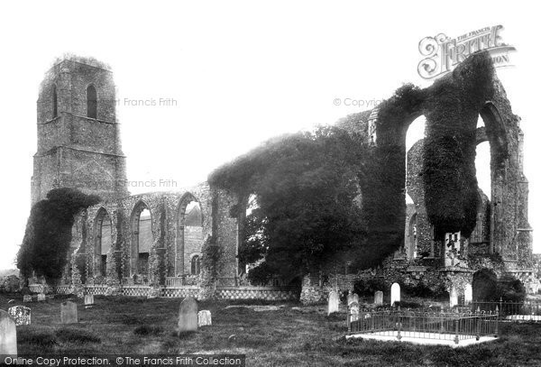 Photo of Covehithe, Church And Ruins 1892