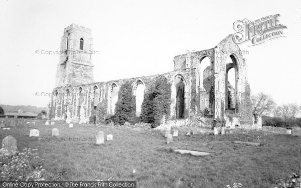 Photo of Covehithe, Church c.1960