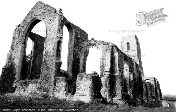 Photo of Covehithe, Church c.1960