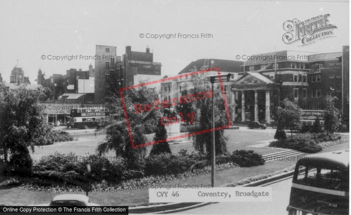 Photo of Coventry, Broadgate c.1960