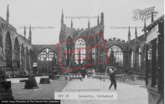 Photo of Coventry, Cathedral c.1960