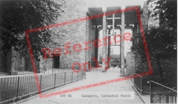 Cathedral Porch c.1965, Coventry
