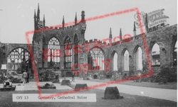 Cathedral Ruins c.1955, Coventry